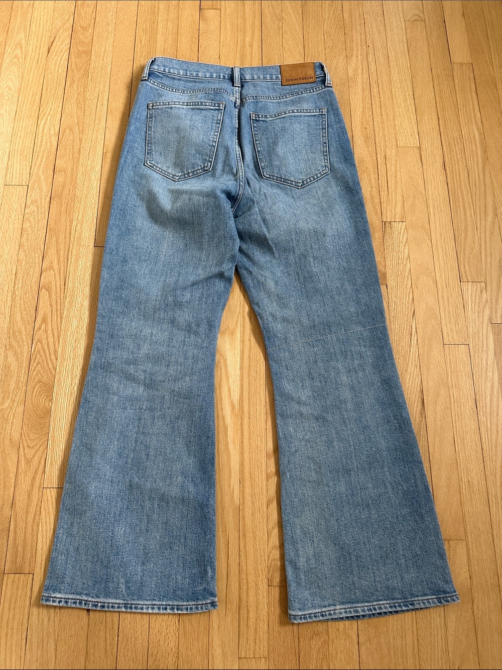 Denim Forum Twiggy High Rise Flare Jean 28 x 28 - Picture 11 of 13